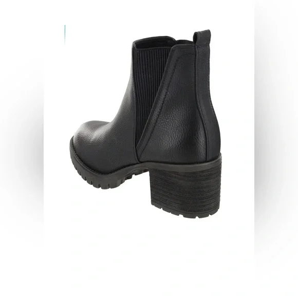 MIA Black Chunky Heel Jody Bootie in Black Women’s size 9 - Picture 10 of 14